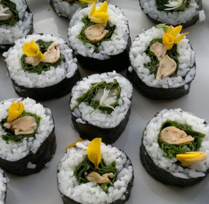 Wild sushi, bought nori