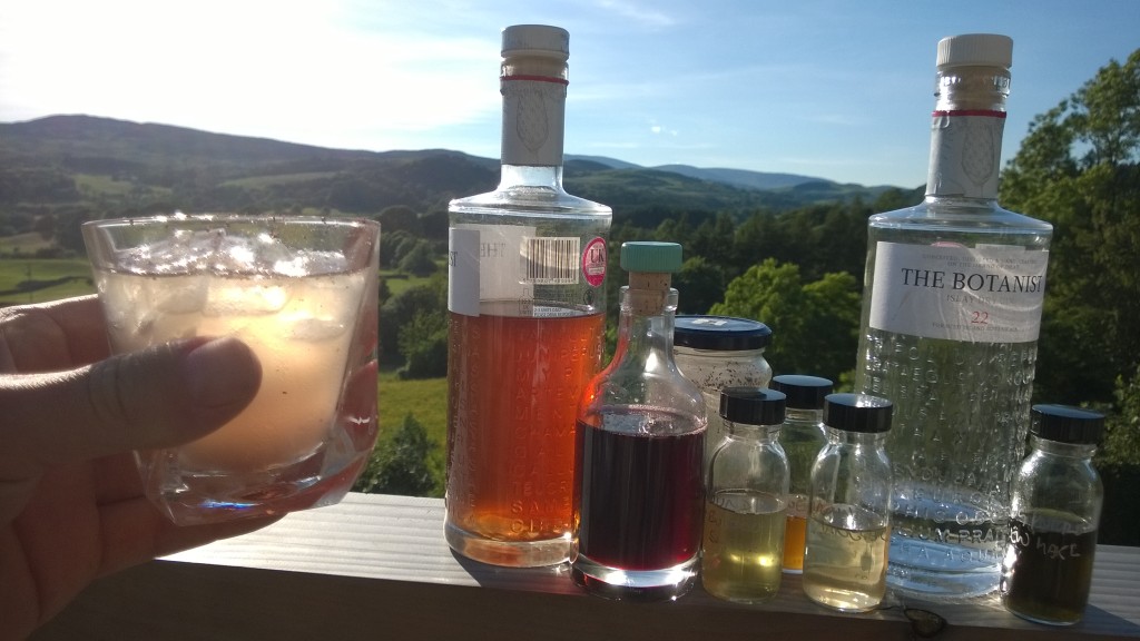 When I ran out of ground ivy and burdock shrub, I tried it with elderberry shrub. Still delicious!