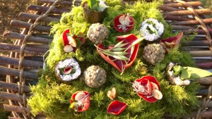 Foraged sushi